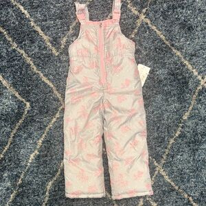 New London Fog kids snow Overalls